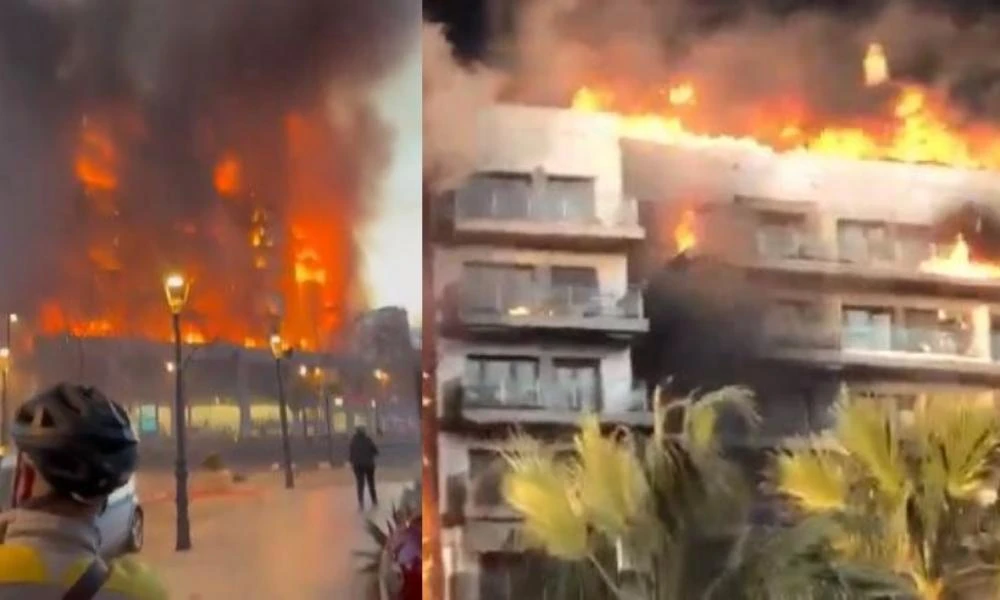 Ισπανία: Μεγάλη φωτιά ξέσπασε σε 14ώροφο συγκρότημα κατοικιών (βίντεο)